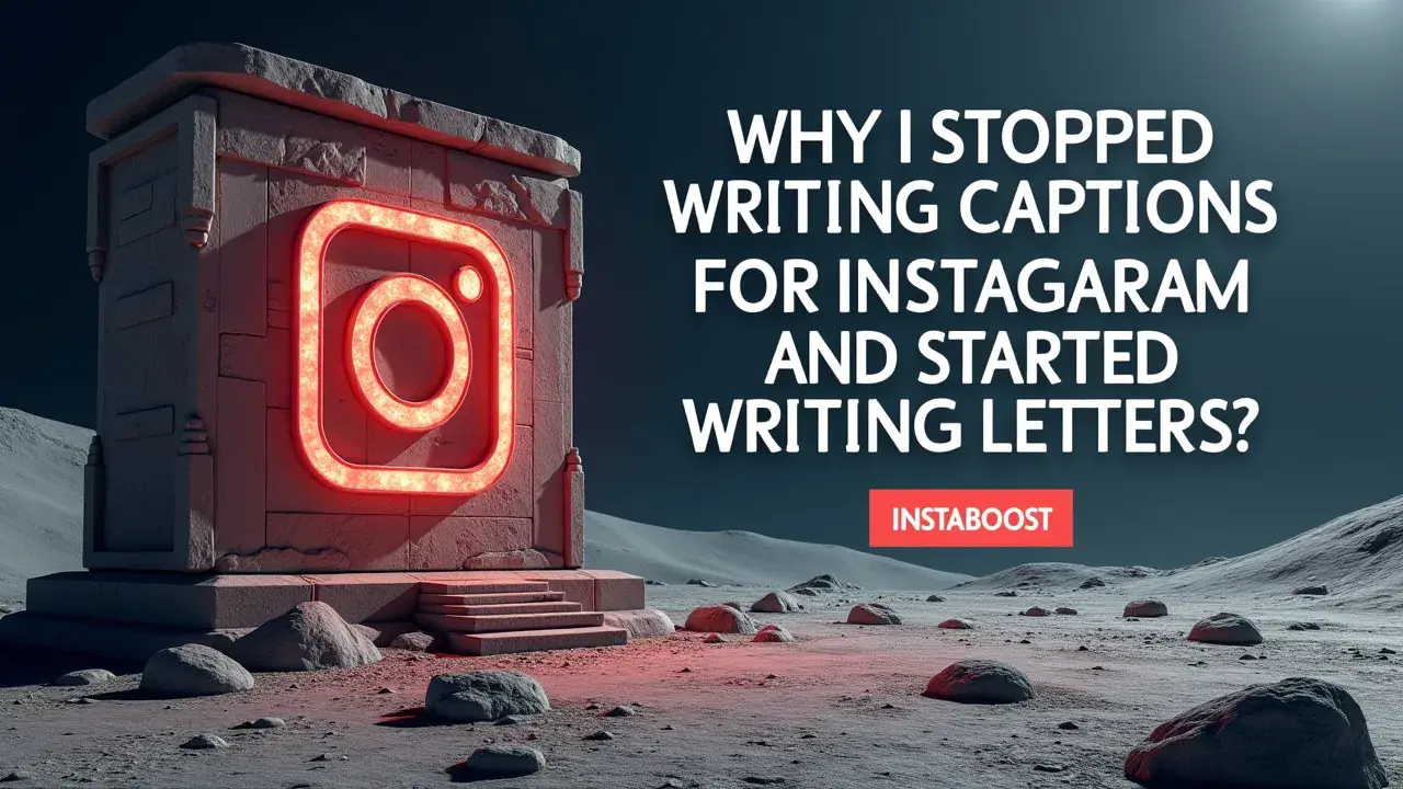 Why I Stopped Writing Captions for Insta and Started Writing?