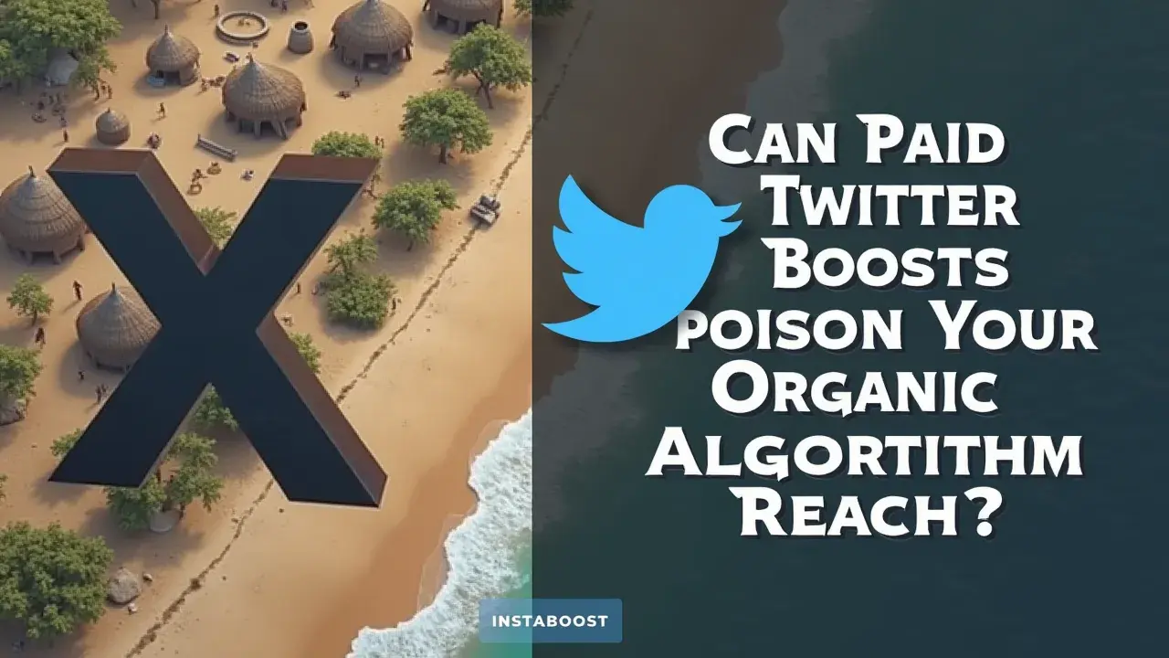 Can Paid Twitter Boosts Poison Your Organic Algorithm Reach?