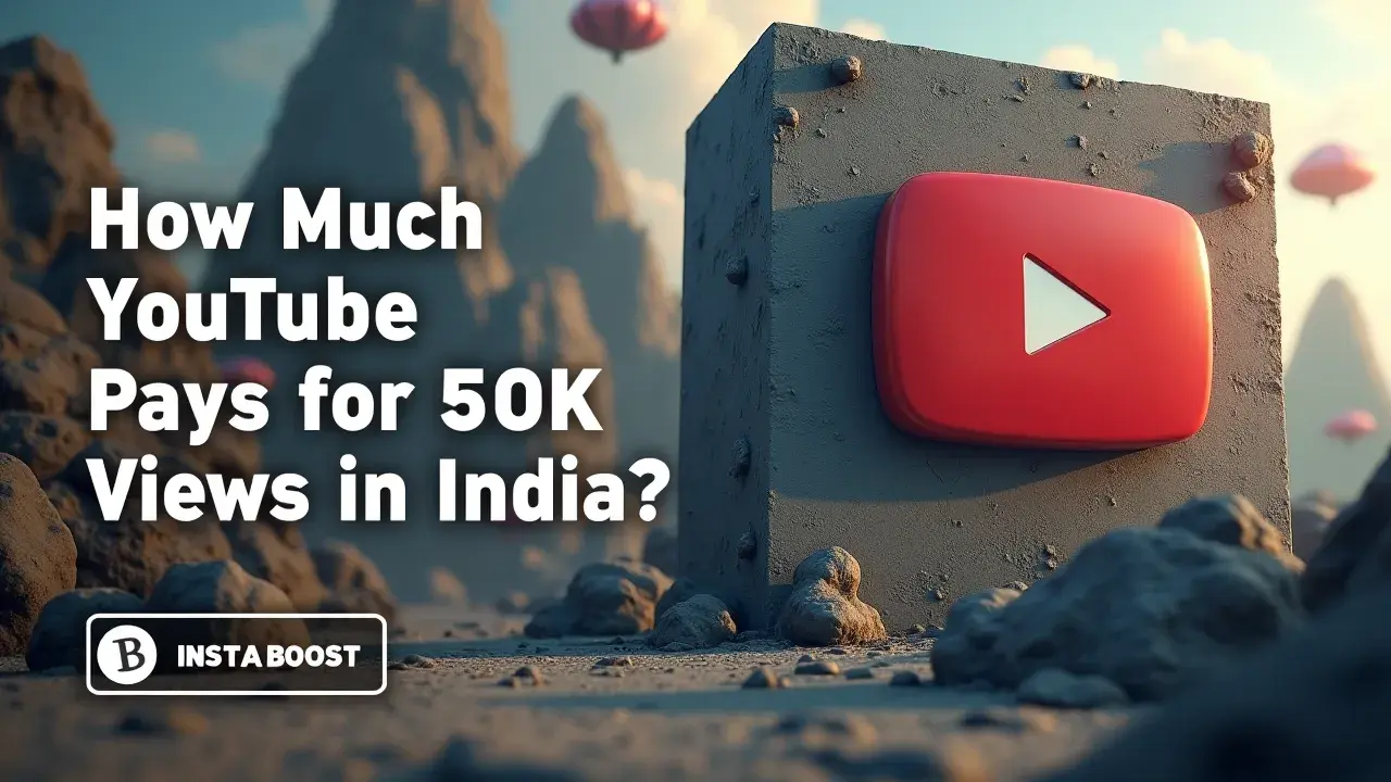How Much Youtube Pays For 50k Views In India?