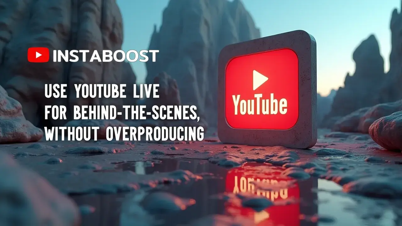 Use Youtube Live For Behind-the-scenes Without Overproducing