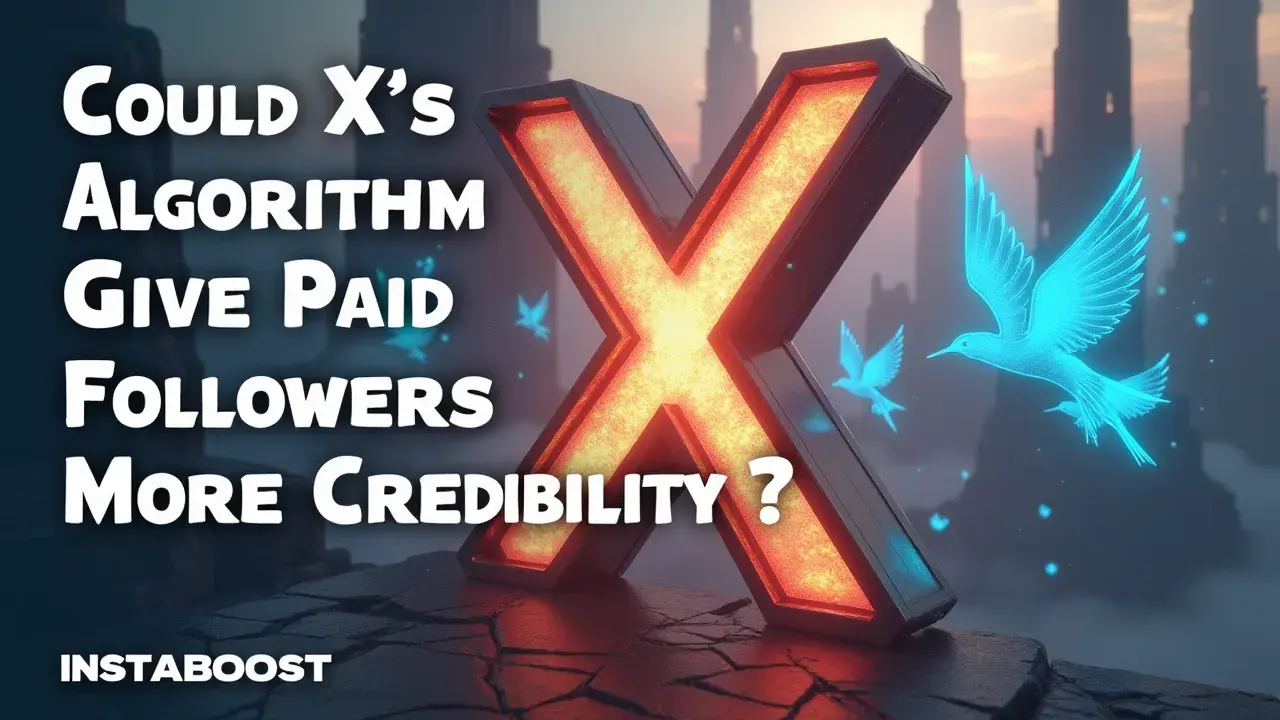 Could X’s Algorithm Give Paid Followers More Credibility?