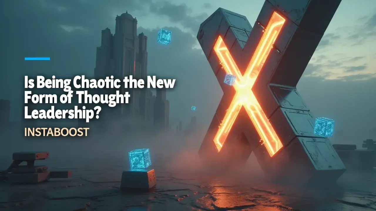 Is Being Chaotic The New Form Of Thought Leadership On X?