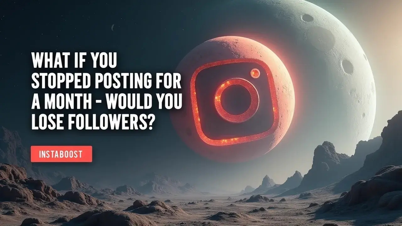 What If You Stopped Posting For A Month — Would You Lose Followers?