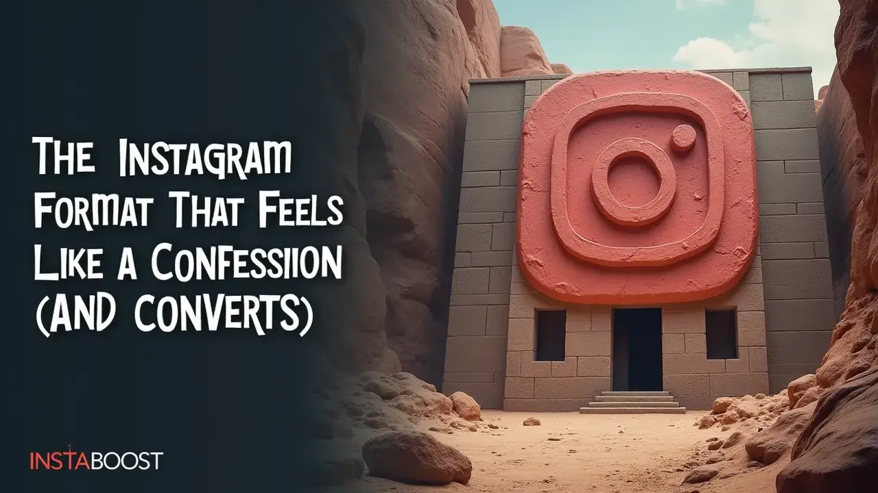 The Instagram Format That Feels Like A Confession (And Converts)