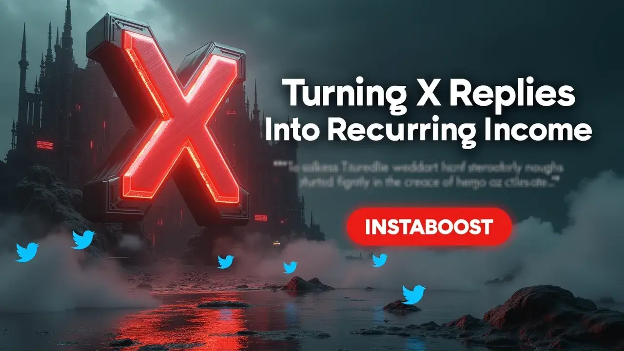 Turning X Replies Into Recurring Income
