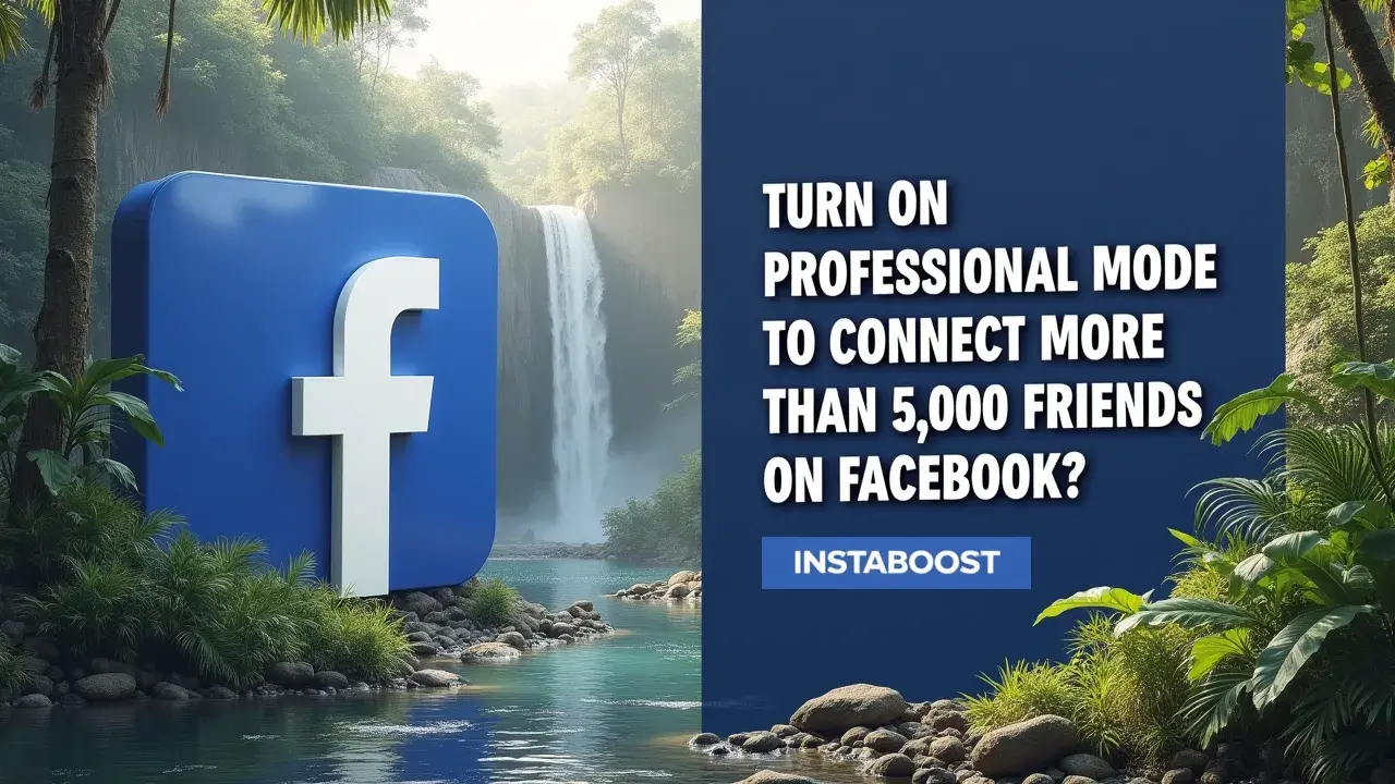 Turn On Professional Mode To Connect With More Than 5000 Friends On Facebook?