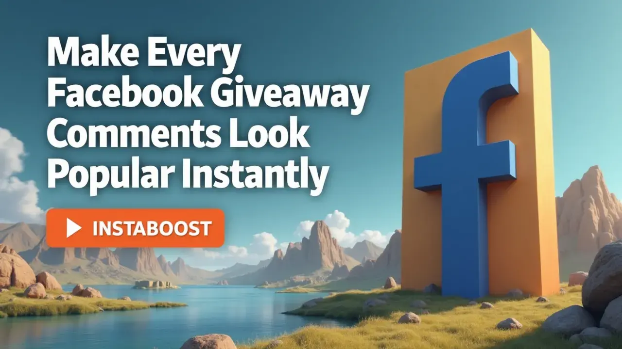 Make Every Facebook Giveaway Comment Look Popular Instantly