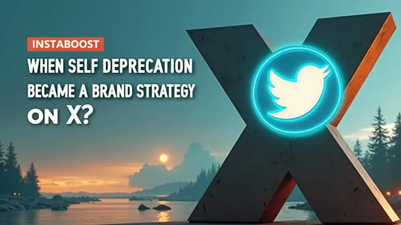 When Self Deprecation Became a Brand Strategy on X?