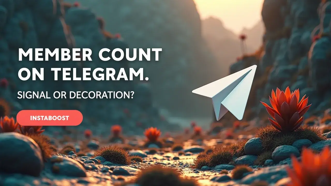 Member Count On Telegram Signal Or Decoration