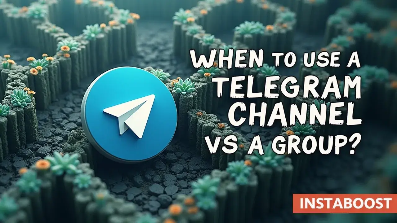 When to Use a Telegram Channel vs a Group?
