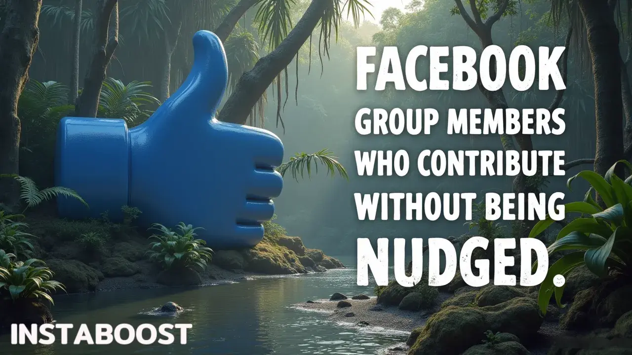 Facebook Group Members Who Contribute Without Being Nudged