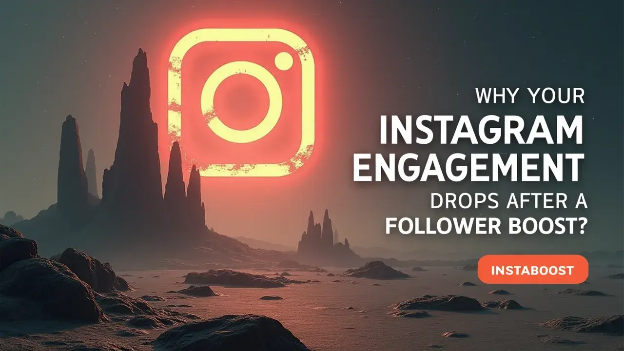 Why Your Instagram Engagement Drops After A Follower Boost?