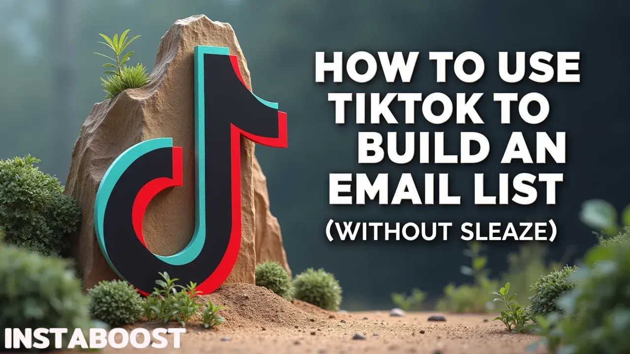 How To Use Tiktok To Build An Email List? (without sleaze)