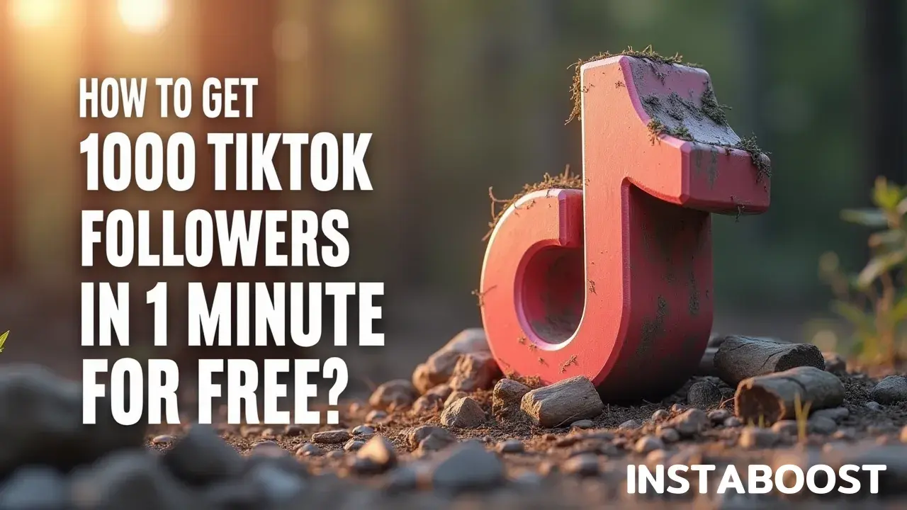 How To Get 1000 Tiktok Followers In 1 Minute For Free?