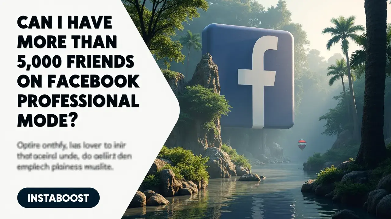 Can I Have More Than 5000 Friends On Facebook Professional Mode?