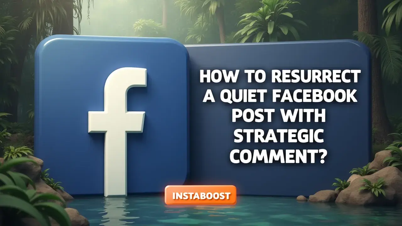 How To Resurrect A Quiet Facebook Post With A Strategic Comment?