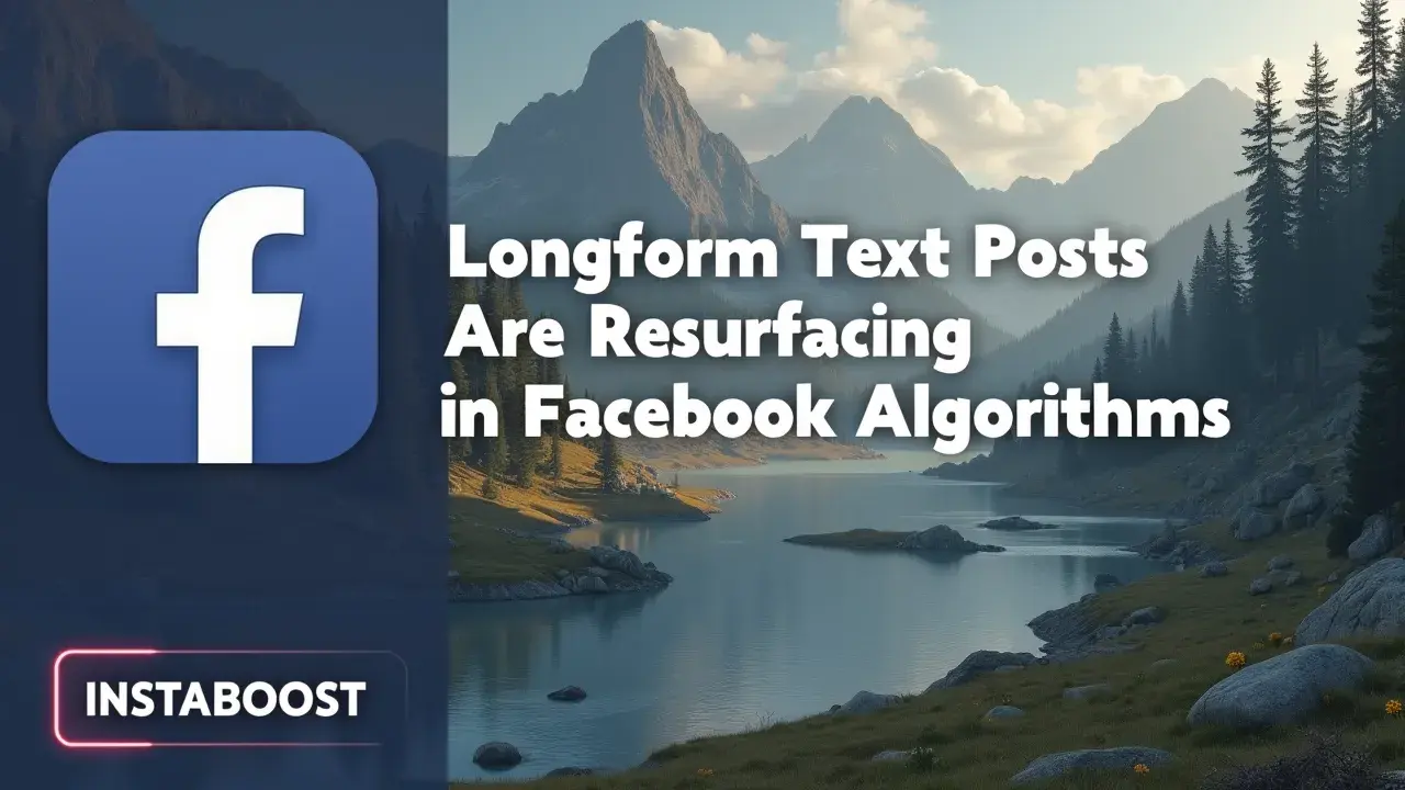 Longform Text Posts Are Resurfacing In Facebook Algorithms