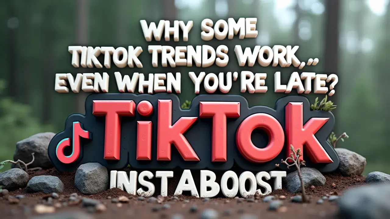 Why Some Tiktok Trends Work Even When You're Late?